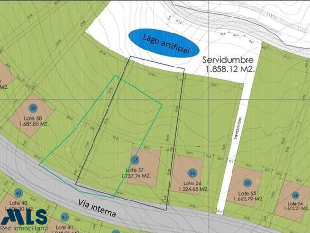 HERMOSO LOTE EN PARCELACION EXCLUSIVA envigado - v el silencio