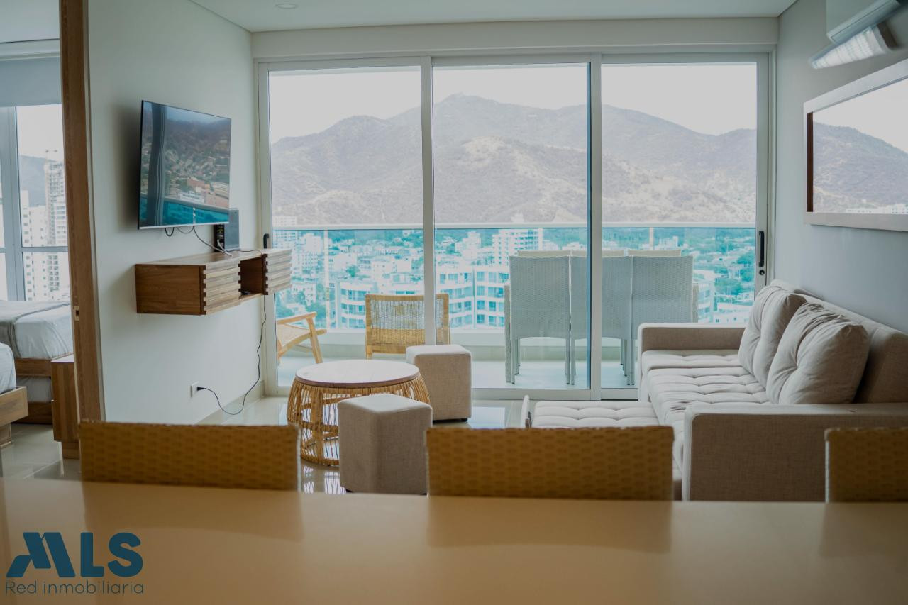 Apartamento con con vista al mar y licencia turística santa-marta - el rodadero