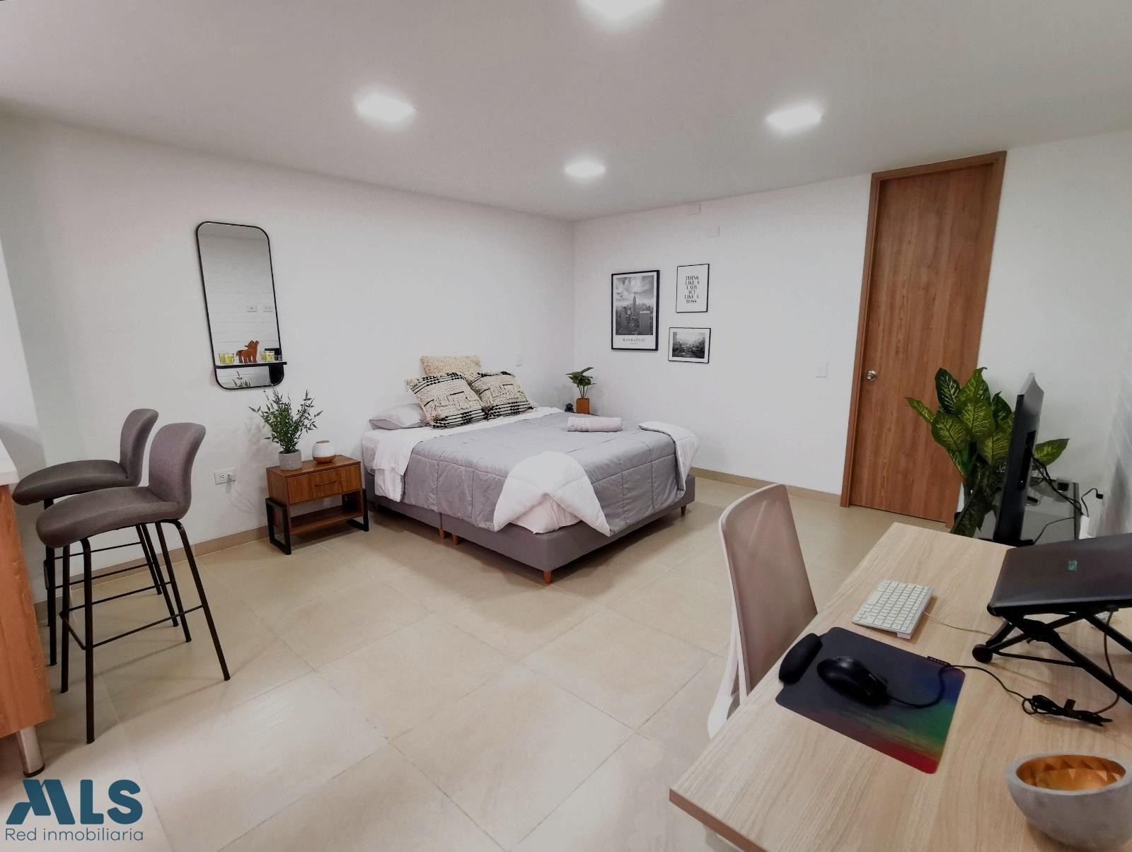 Aparta loft con renta del 1% ocupacion 90% medellin - la floresta