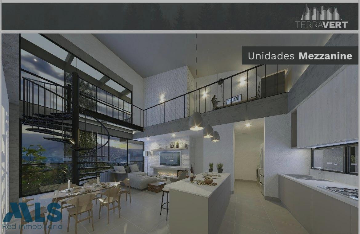 Apartamento con vista panorámica de la ciudad envigado - loma del escobero