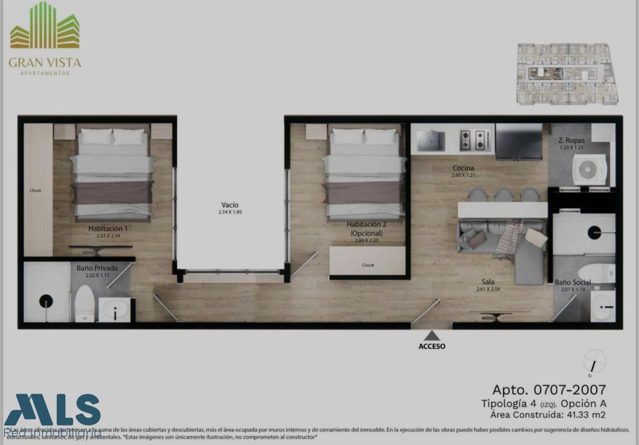 Apartamento en venta, Av. Las Vegas, Sabaneta. sabaneta - las vegas