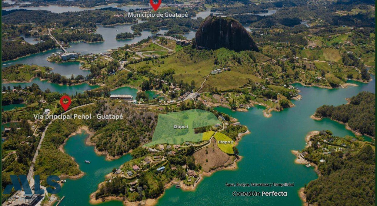 LOTE EN ZONA TURISTICA DE GUATAPÉ guatape - la piedra