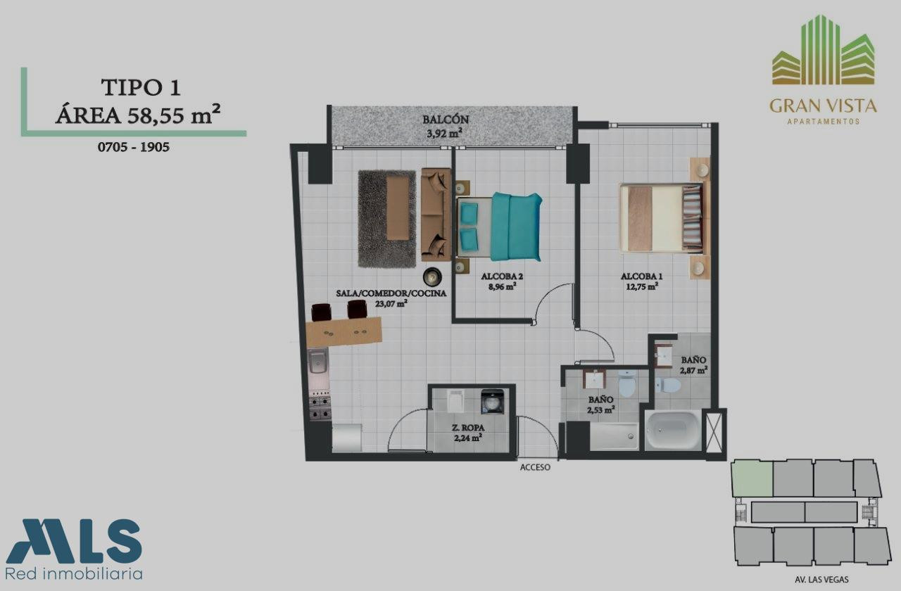 Sector de alta valorización y de fácil acceso sabaneta - las vegas