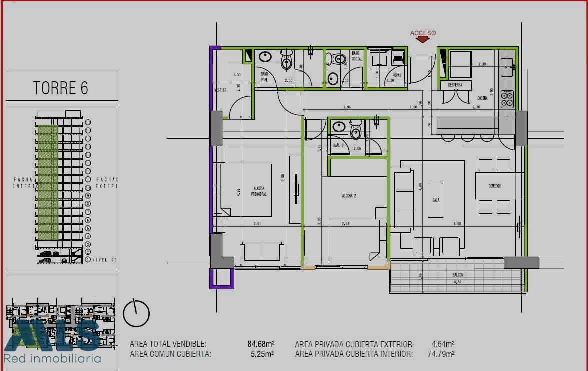 VENTA APARTAMENTO ENVIGADO envigado - loma del escobero