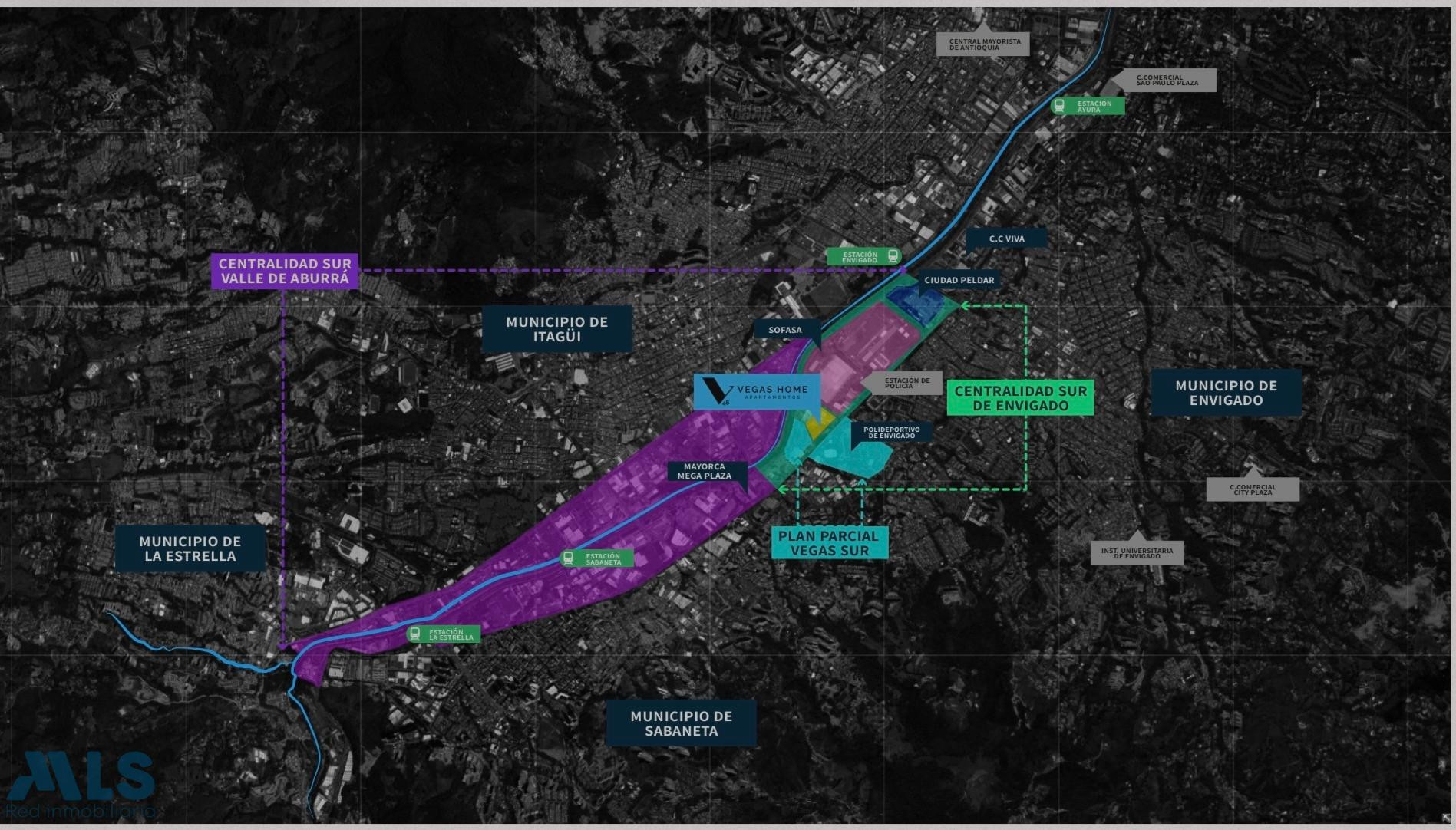 Apartamento en cesion de derechos en Envigado, avenida las vegas envigado - las vegas