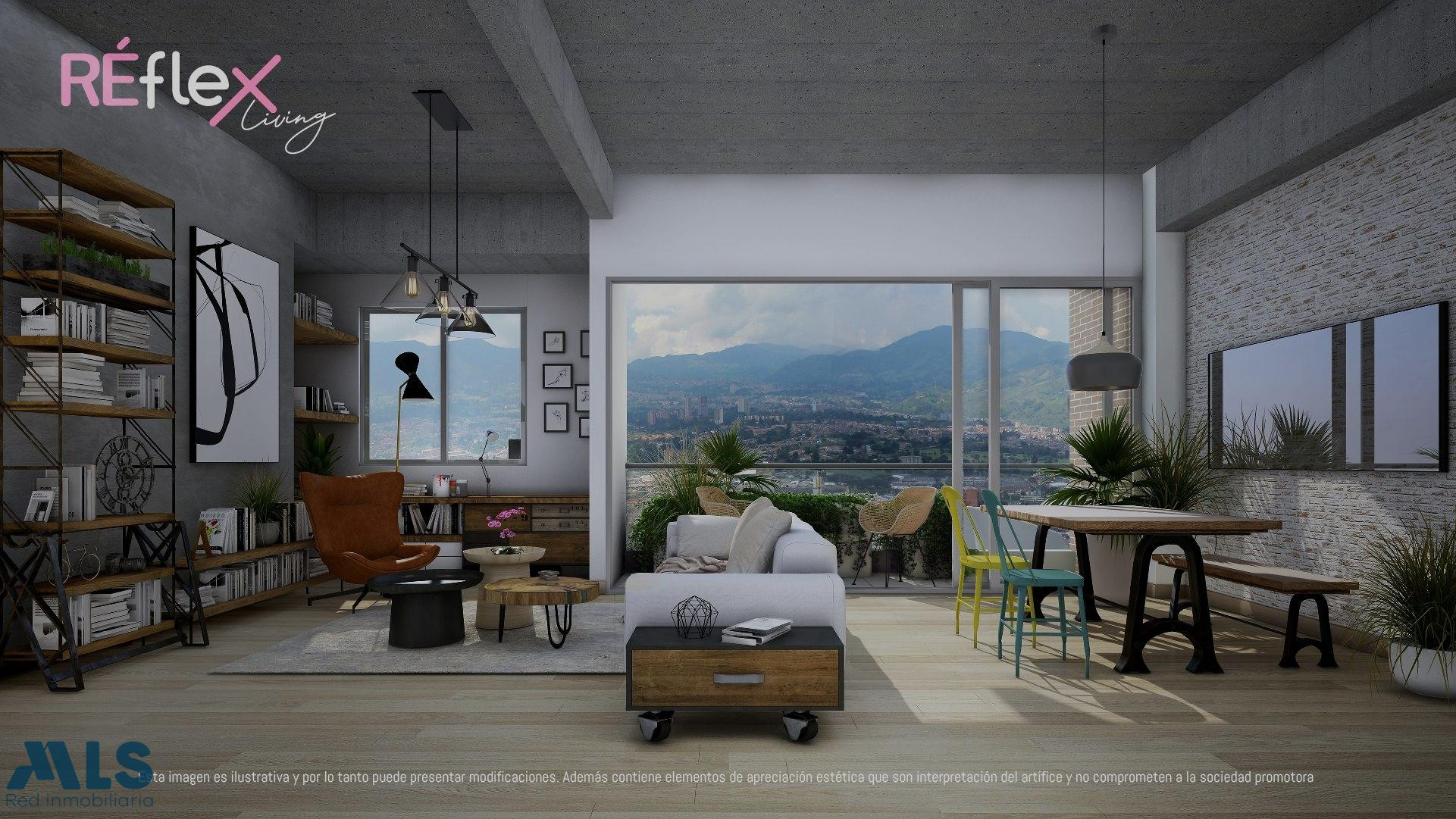 Apartamento con espacios flexibles. sabaneta - el trapiche