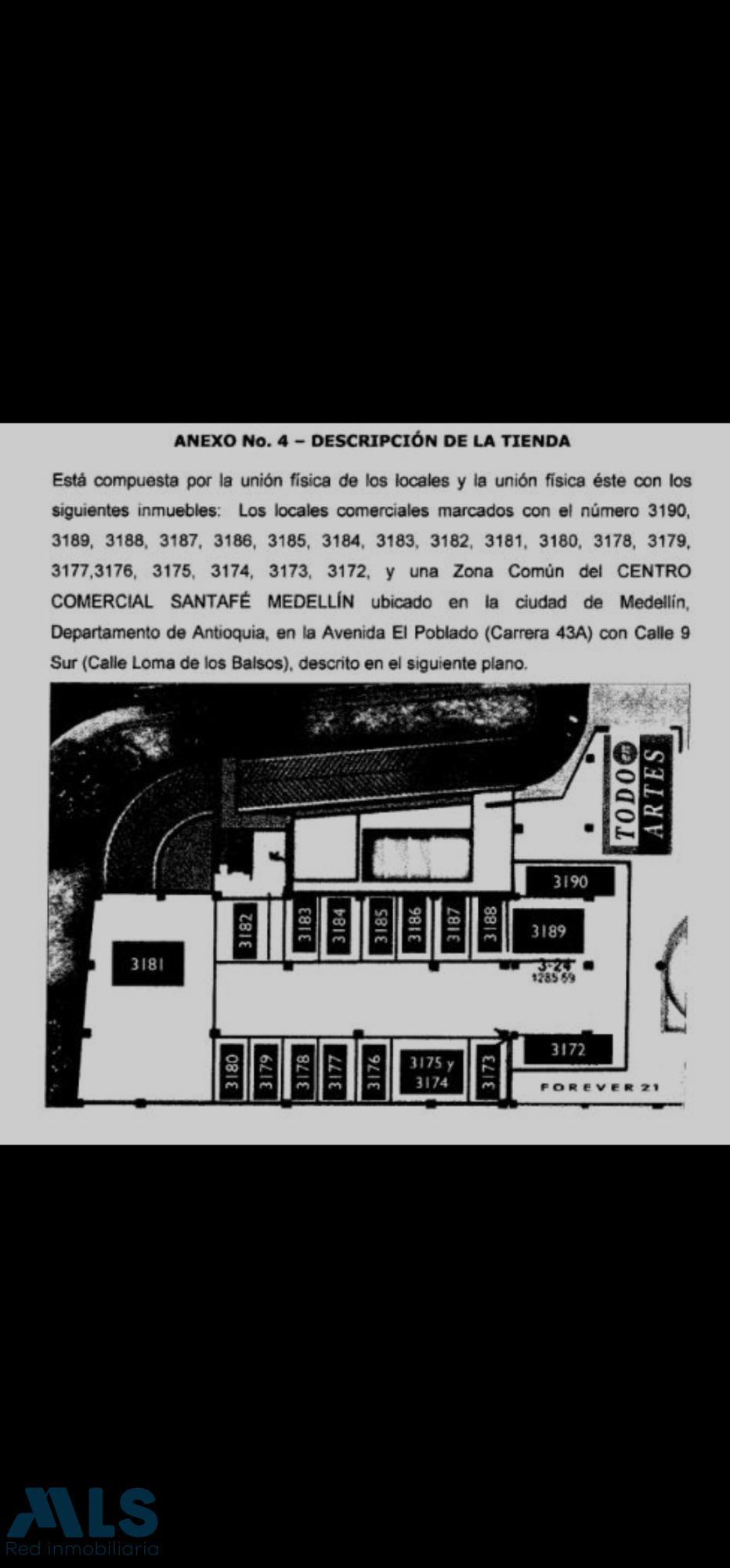 Local comercial en centro comercial santa fe medellin - alejandria