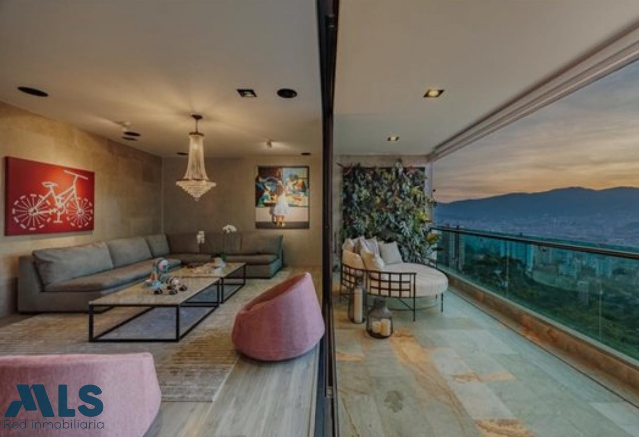 Exclusivo apartamento de lujo con vista a la ciudad medellin - los balsos no 1