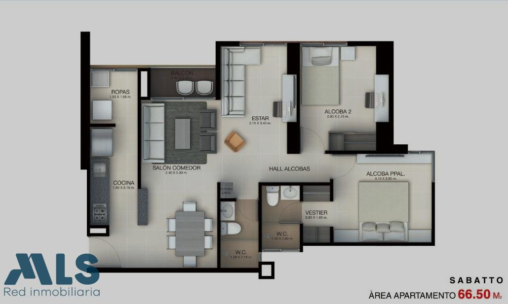 Hermoso apartamento en sabaneta sabaneta - asdesillas