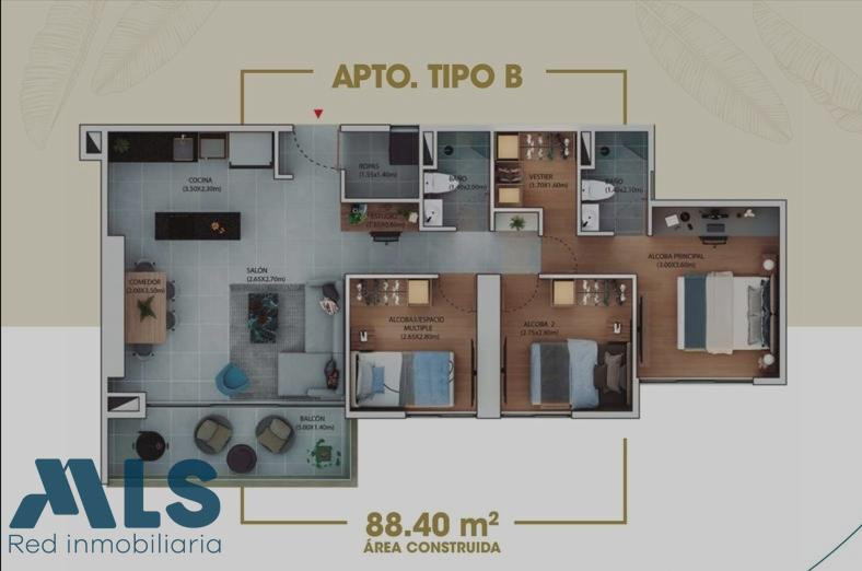 Venta de apartamento en Suramericana, Itagui itagui - suramerica