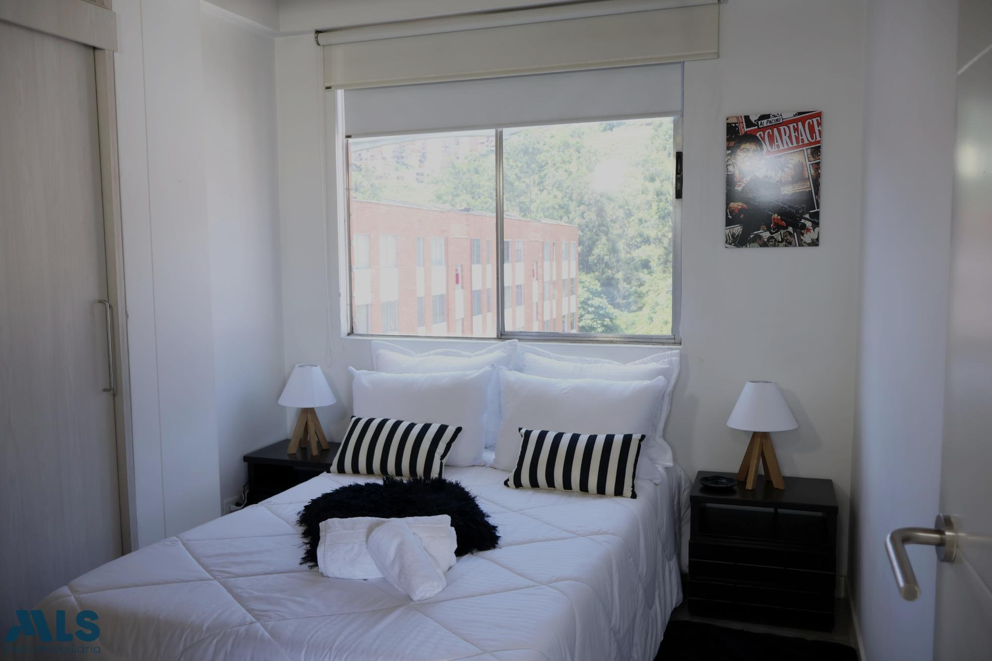 Apartamento en Las Palmas, amoblado, con vista a la ciudad y una iluminación natural medellin - las palmas
