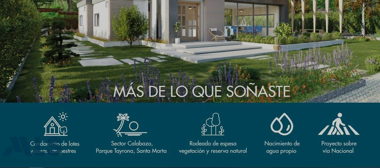 VENTA PARCELA, EN SANTA MARTA CERCA AL PARQUE TAIRONA santa-marta - el rodadero