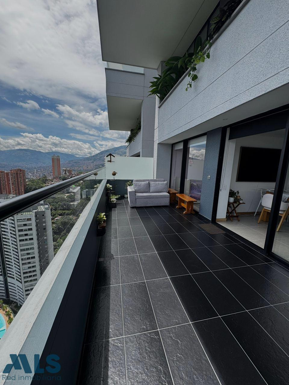 Apartamento con vista panorámica a la ciudad, en las Palmas medellin - las palmas