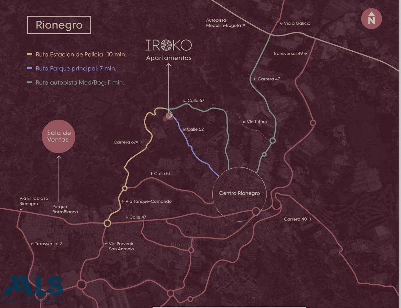 VENTA CESION DE DERECHOS PROYECTO IROKO rionegro - v fontibon