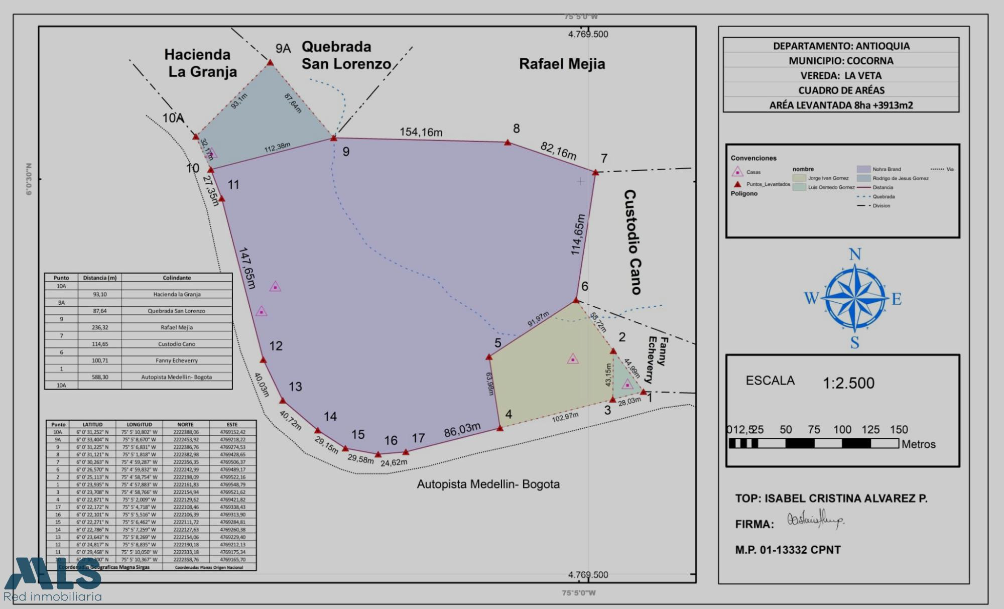 Vendo lote en Cocorná cerca a río calderas parte baja, con un área aproximada de 60.0 cocorna - v la granja