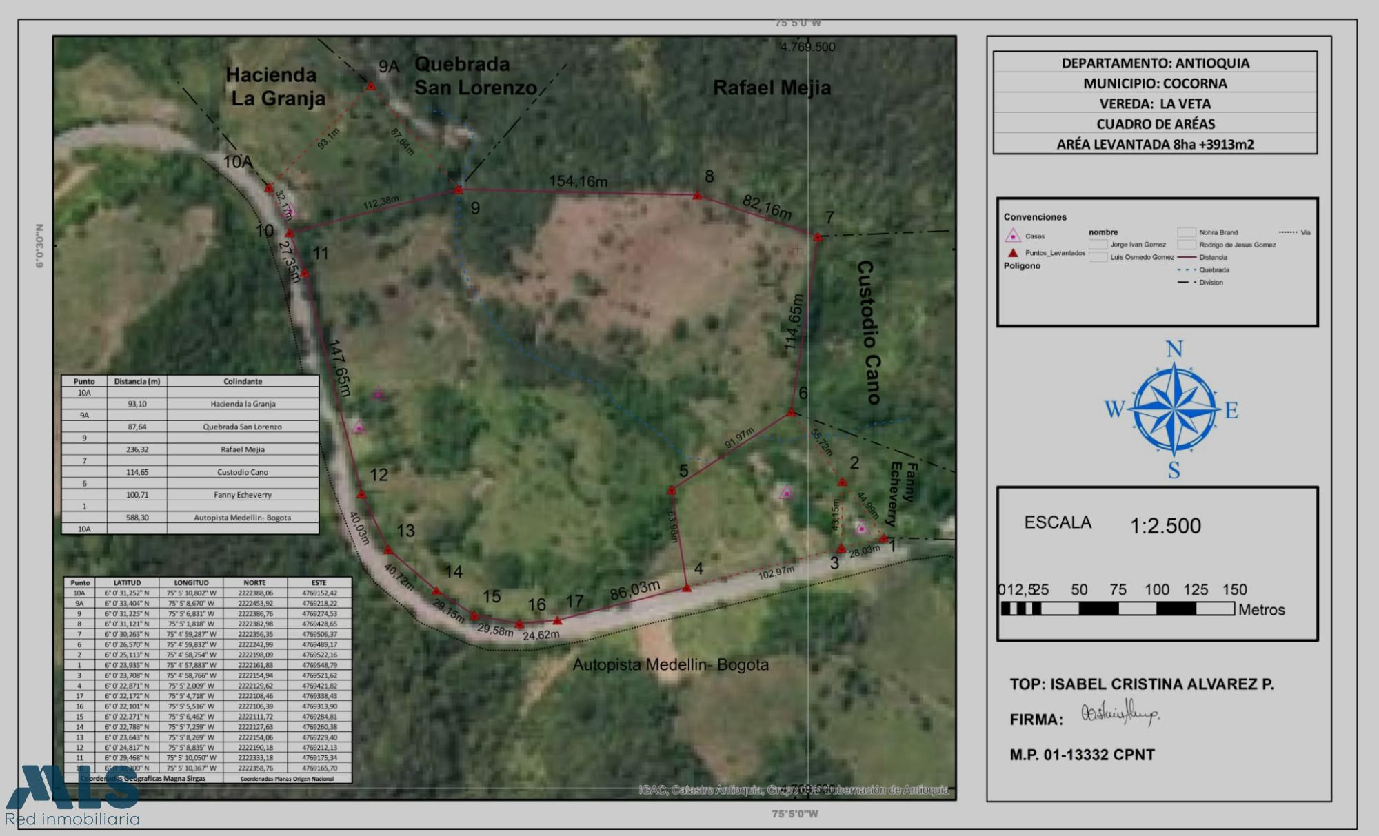 Vendo lote en Cocorná cerca a río calderas parte baja, con un área aproximada de 60.0 cocorna - v la granja