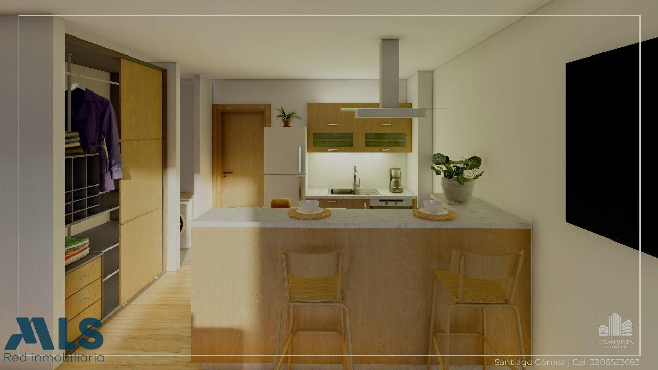 APARTAMENTO CON VISTA A SABANETA IDEAL PARA RENTAS CORTAS sabaneta - calle larga