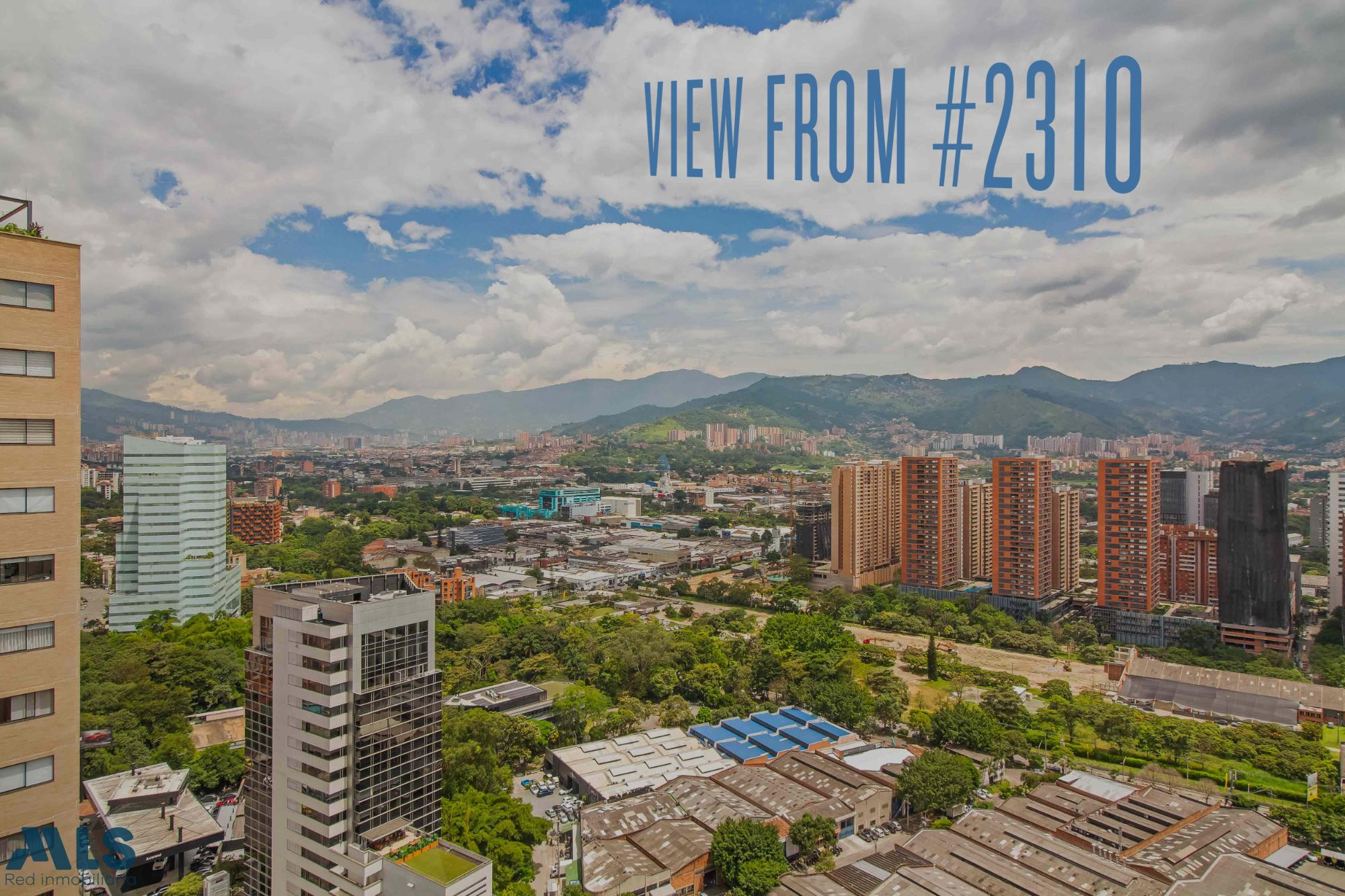 Vista abierta en un condominio con zonas comunes inigualables medellin - castropol