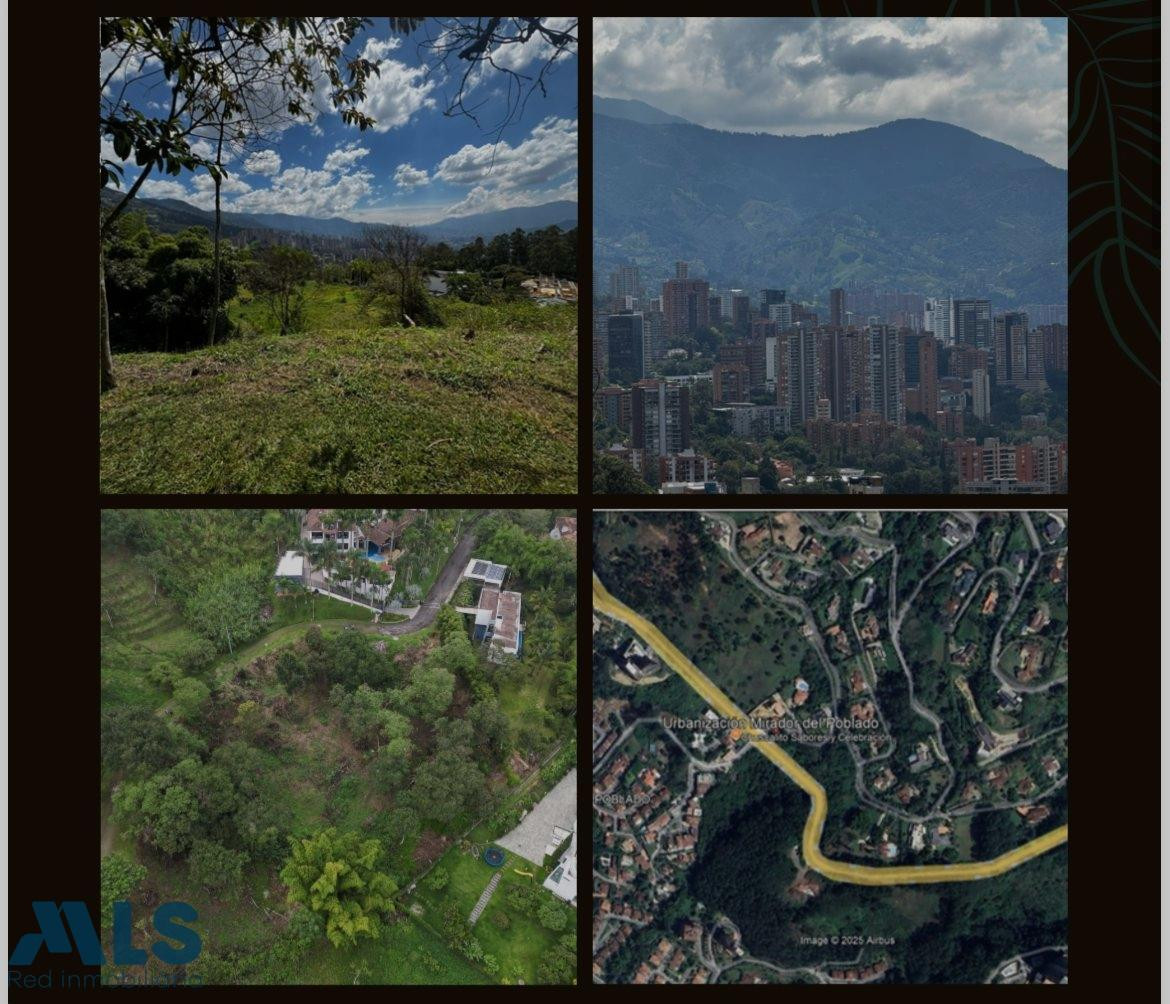 Lote con vista a la Ciudad medellin - las palmas