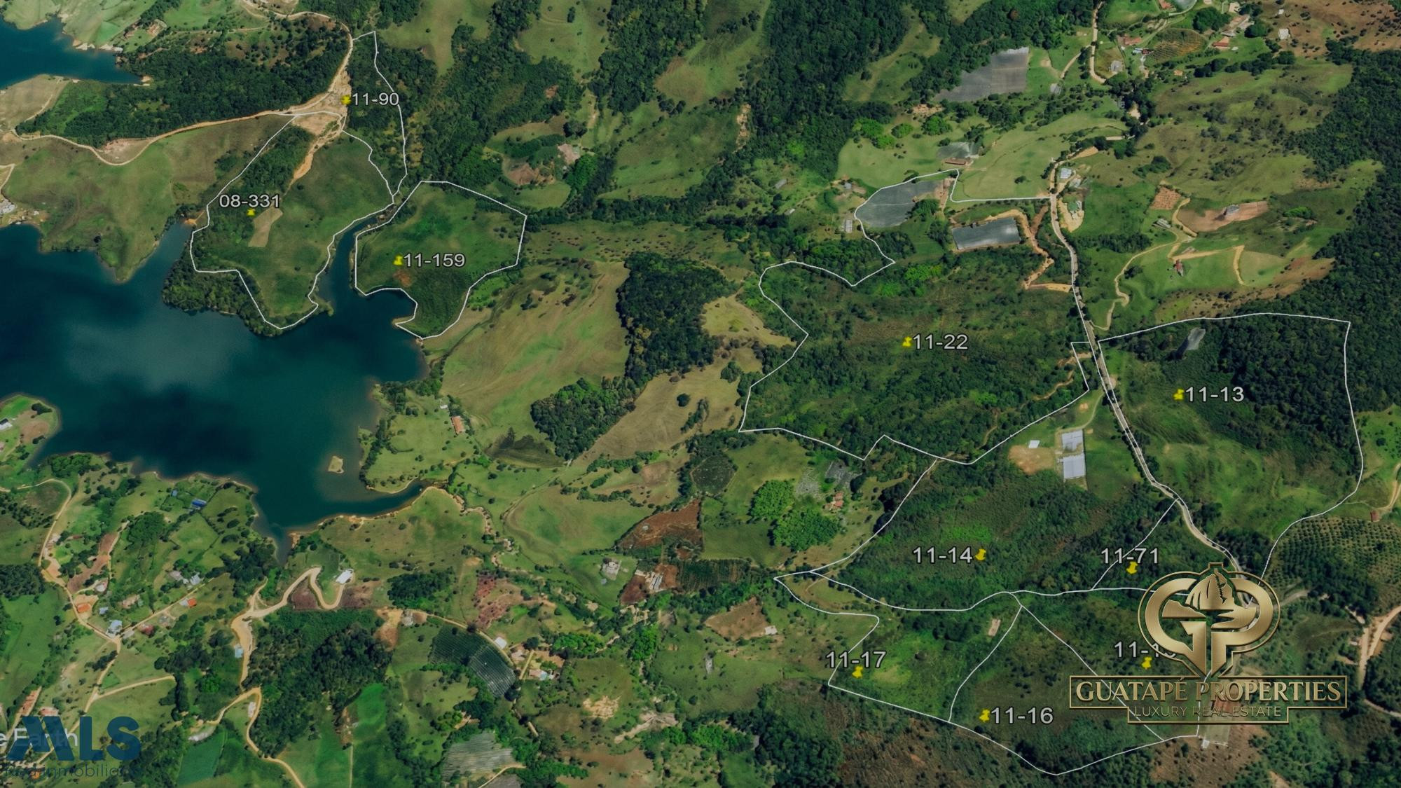 Conectividad y visión en Guatapé: 3 hectáreas estratégicas en suelo suburbano guatape - la sonadora