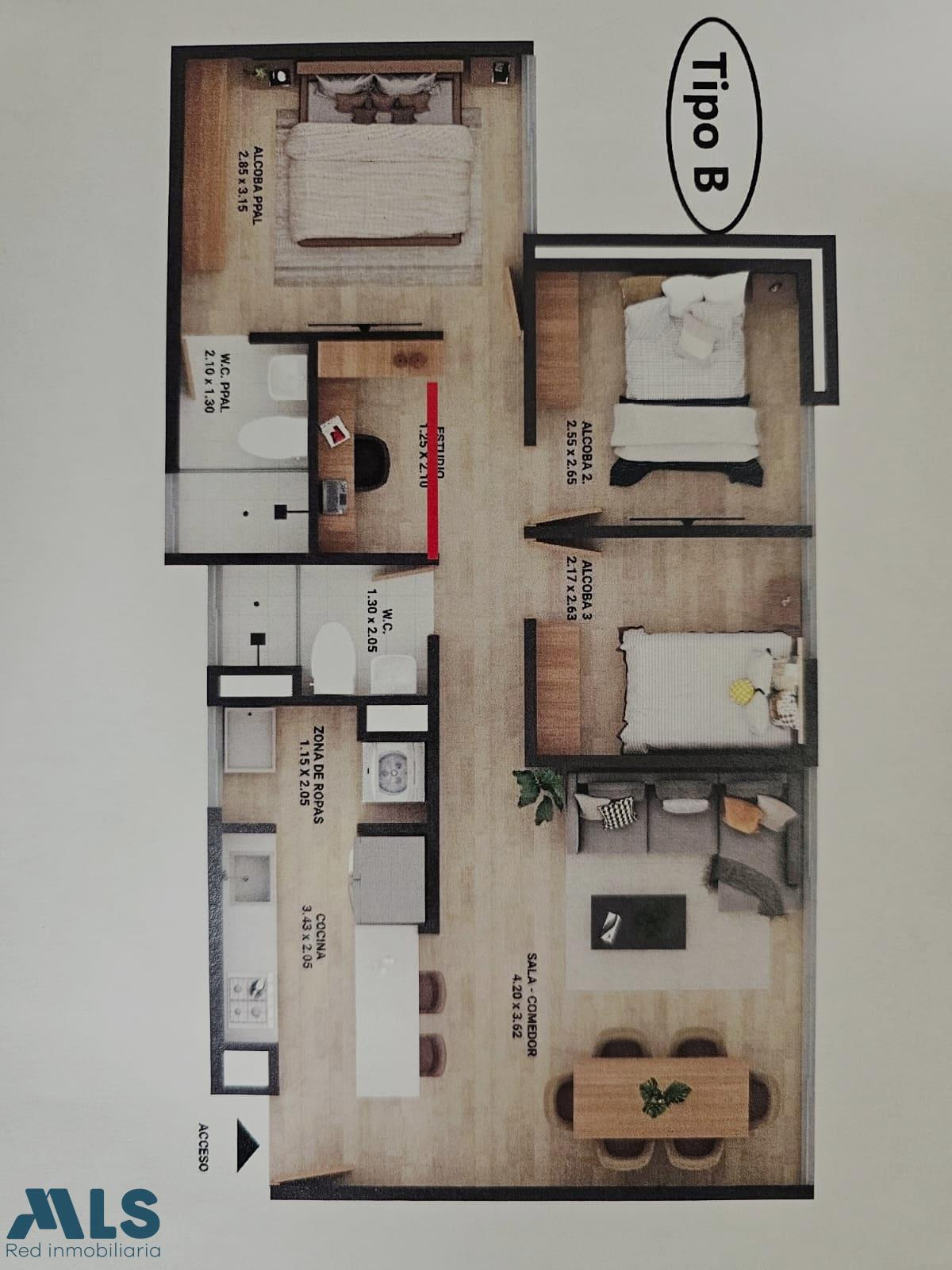 Apto moderno,para estrenar en Carmen de Viboral, vista panoramica a la montaña el-carmen - corredor san anonio la ceja