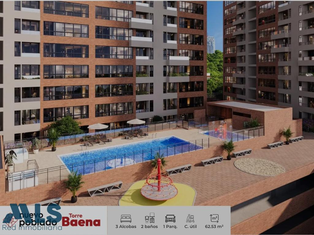 VENTA CESIÓN DE DERECHOS EN TORRE BAENA - NUEVO POBLADO | ALTA VALORIZACIÓN itagui - las chimeneas