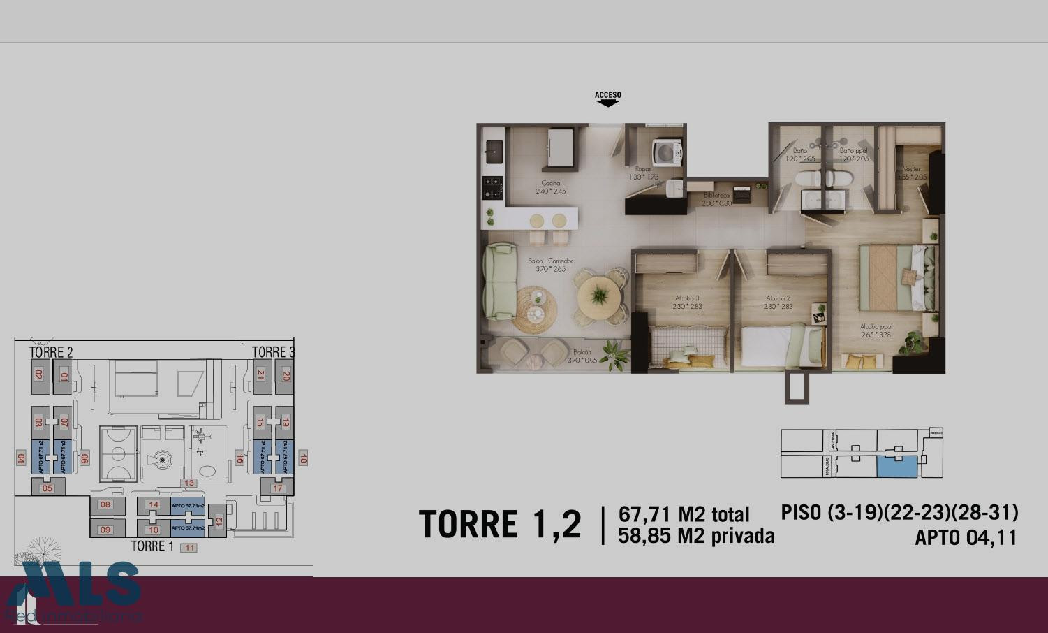 Venta apartamento en Cuidad Coltejer itagui - ditaires