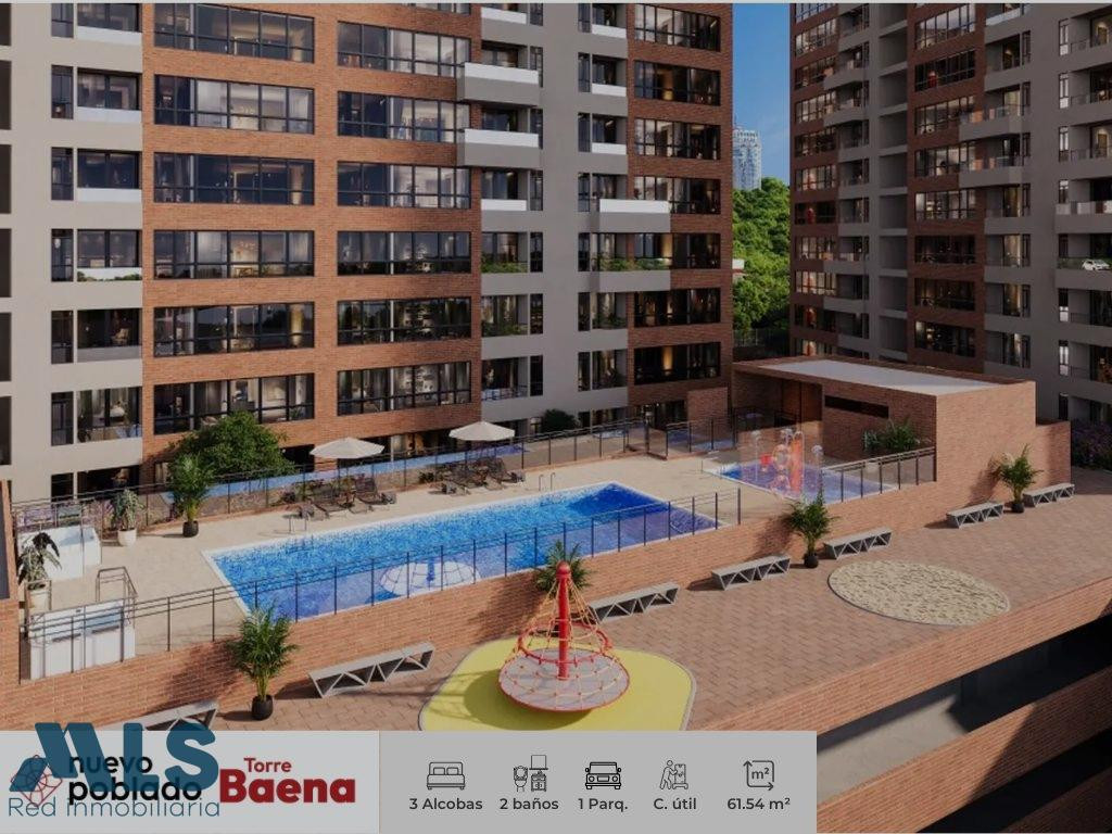 VENTA CESIÓN DE DERECHOS EN TORRE BAENA - NUEVO POBLADO | ALTA VALORIZACIÓN itagui - las chimeneas