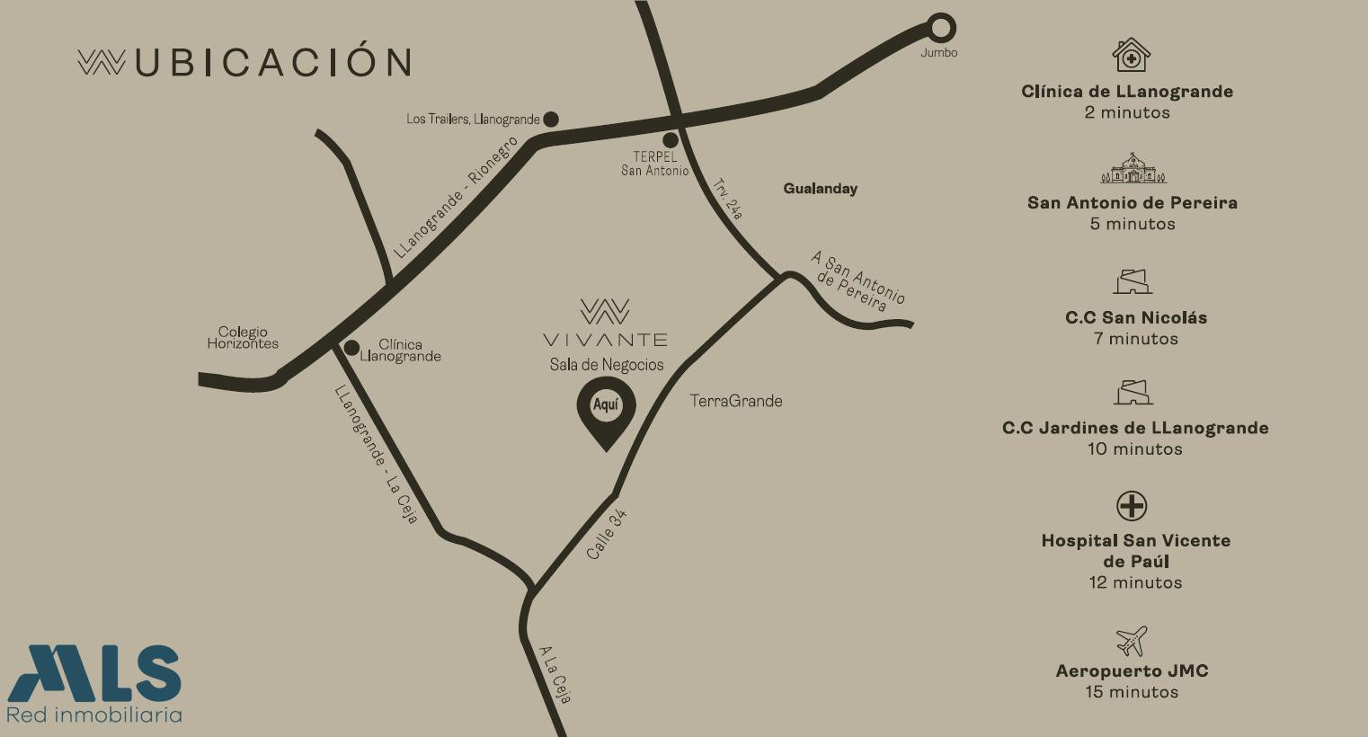 Lote en venta en proyecto con excelente ubicación rionegro - llanogrande