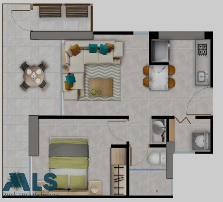 venta de apartaestudio sobre planos santa-marta - pozos colorados