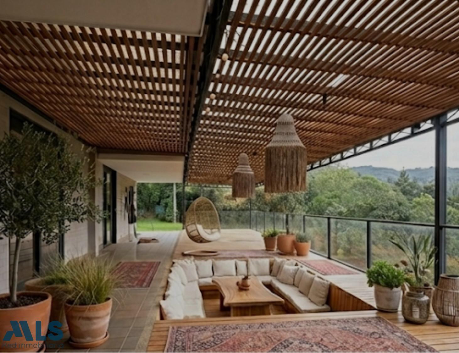 Amplitud, naturaleza y privacidad en una casa diseñada para disfrutar cada espacio. envigado - corredor alto de las palmas la posada de posada