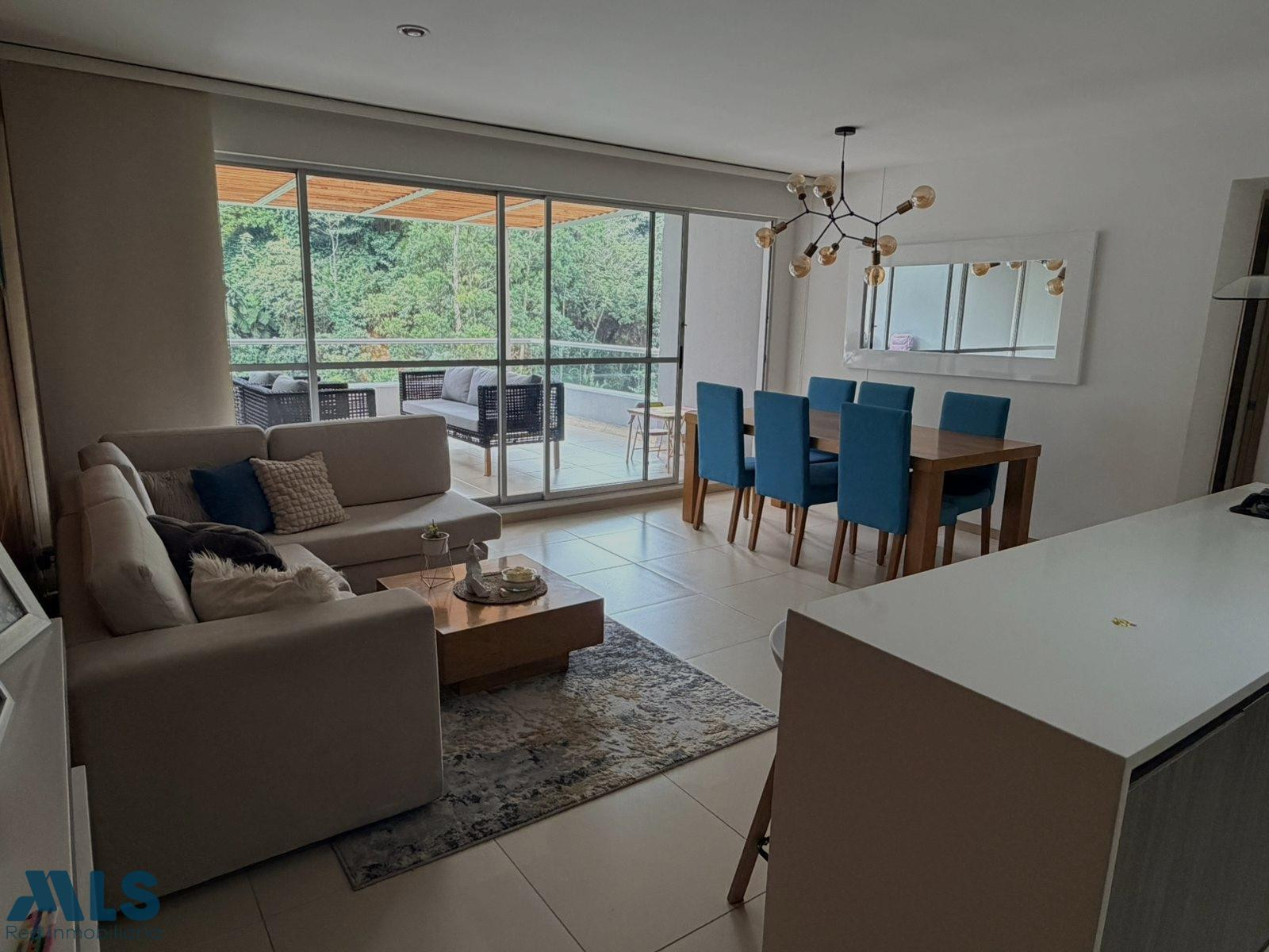 Apartamento con Gran Terraza Privada en Loma de Las Brujas | 128 m² para Disfrutar en envigado - loma de las brujas