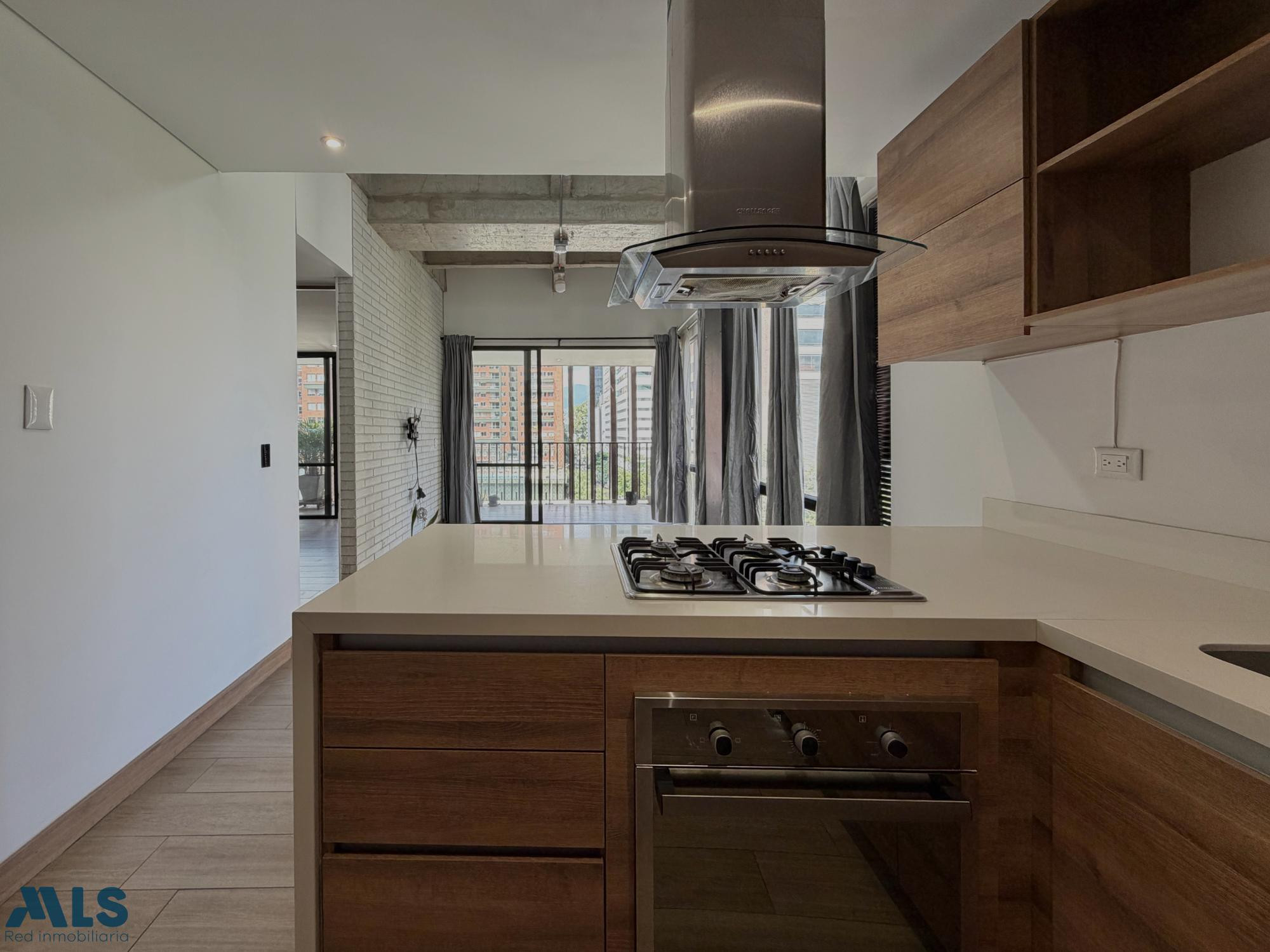 Apartamento con vista definida en Ciudad del Rio medellin - ciudad del rio