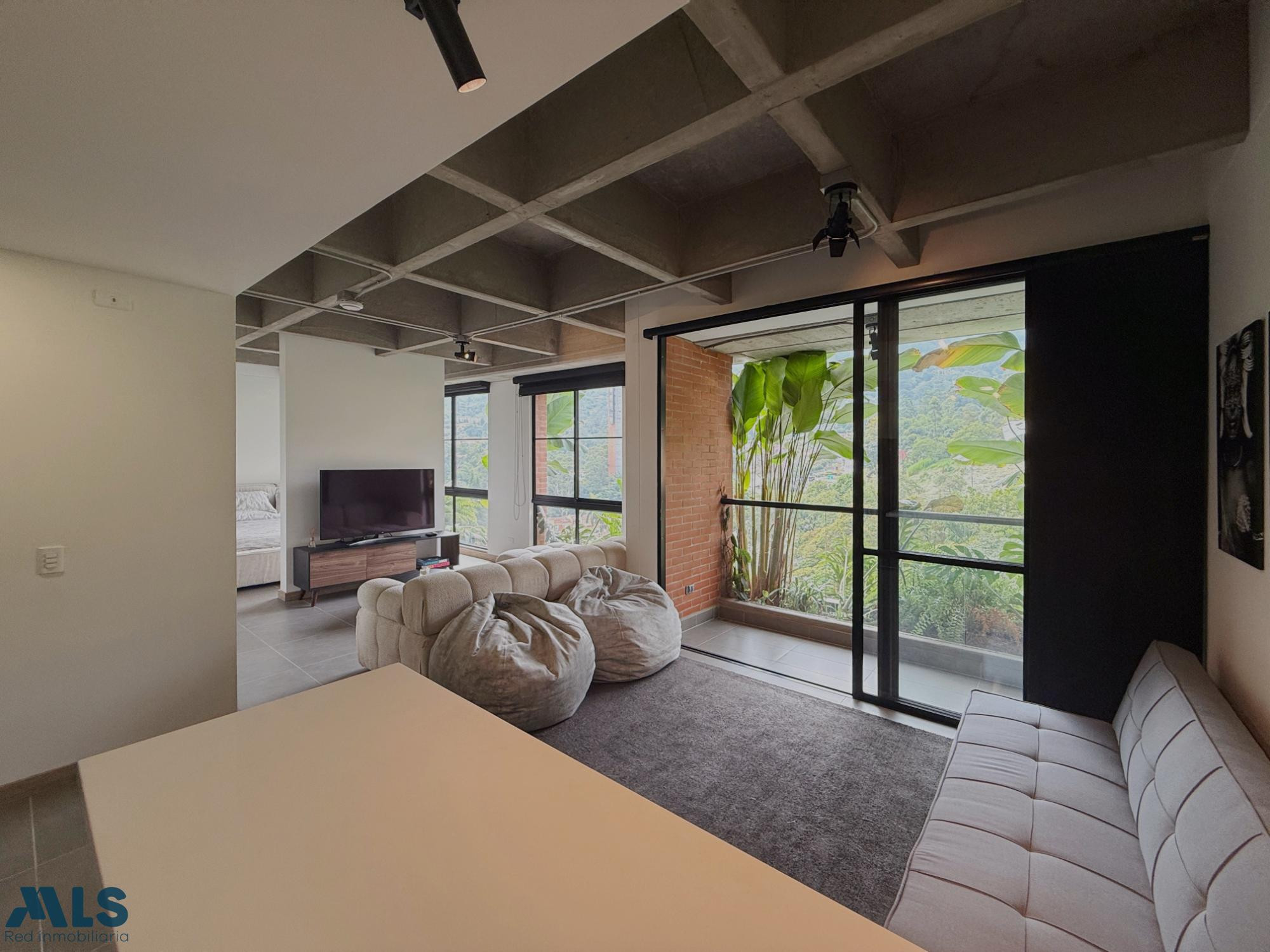 Espectacular apartamento tipo loft en Envigado para rentas cortas envigado - loma del escobero