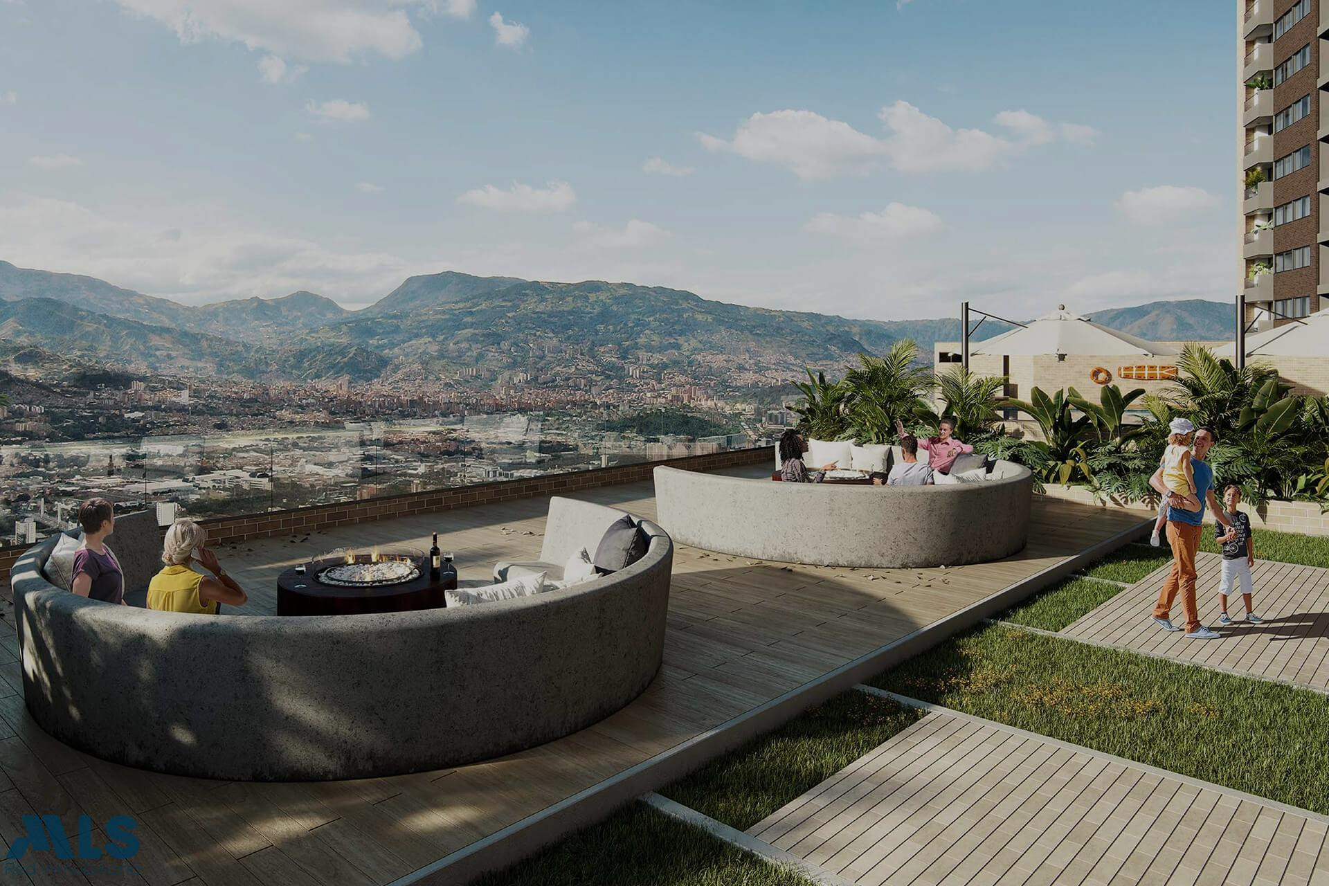 Espectacular apartamento en Las Palmas con una terraza que te enamorará. medellin - las palmas