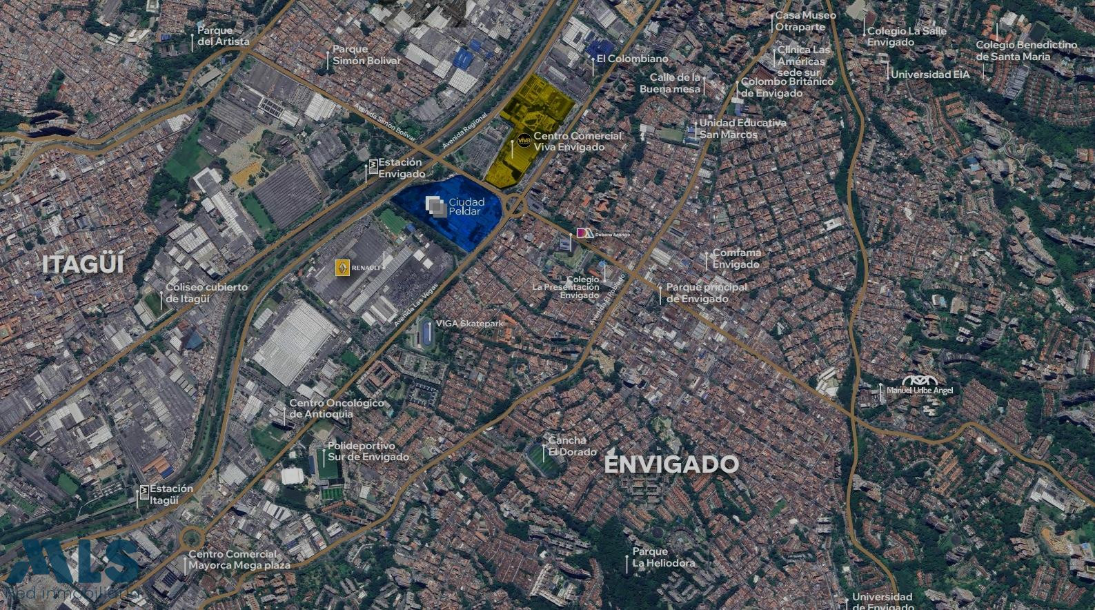 APARTAMENTO EN VENTA SECTOR CIUDAD PELDAR DE ENVIGADO envigado - ciudad peldar